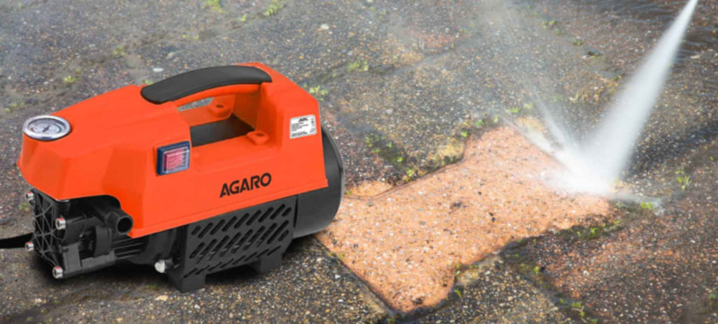 pressure washer car